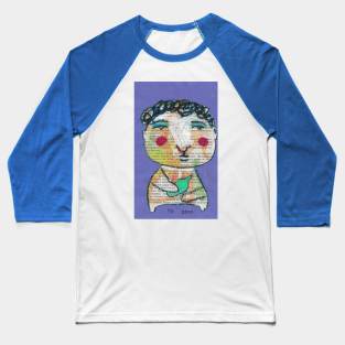 Cartoon boy with bottle Baseball T-Shirt